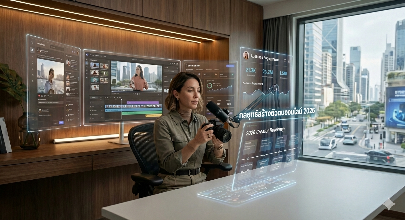 กลยุทธ์สร้างตัวตนบนโลกออนไลน์ 2026